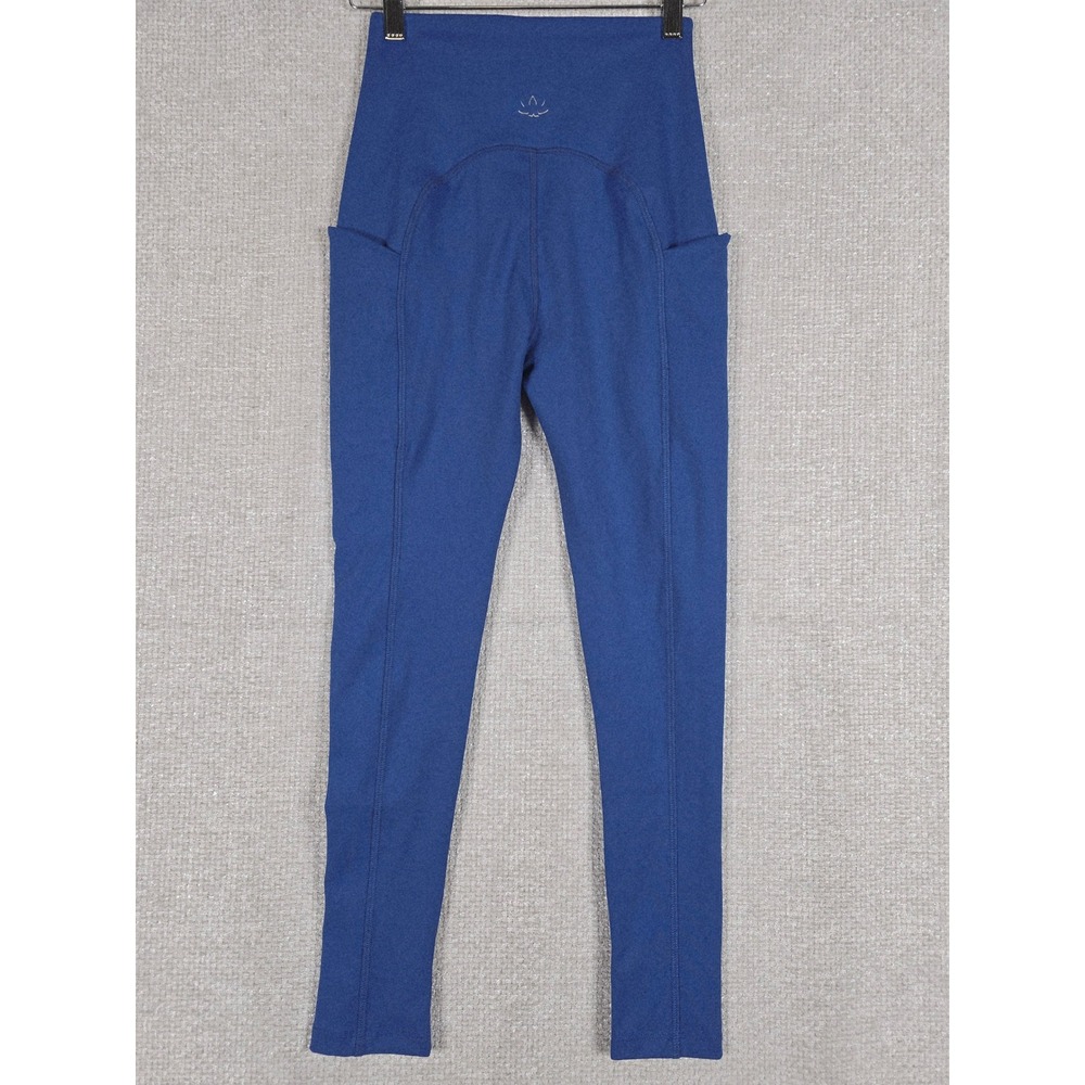 Beyond Yoga Spacedye High Waisted Midi Leggings Small‎ Blue Pocket NWT READ - Picture 6 of 13
